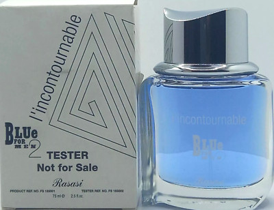 Rasasi L'incontournable Blue 2 For Men Eau De Parfum Spray 2.5 Oz / 75 ml