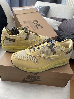 Travis Scott x Nike - Air Max 1 - Saturn Gold Gr.44 - OVP