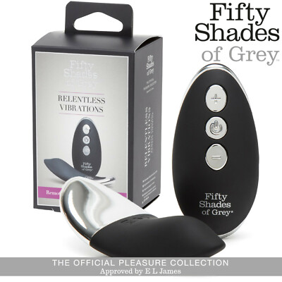 Fifty Shades Remote Control Knicker Vibrator Clitoride 50 Sfumature di Grigio | eBay Fifty Shades Remote Control Knicker Vibrator Clitoride 50 Sfumature di Grigio | eBay