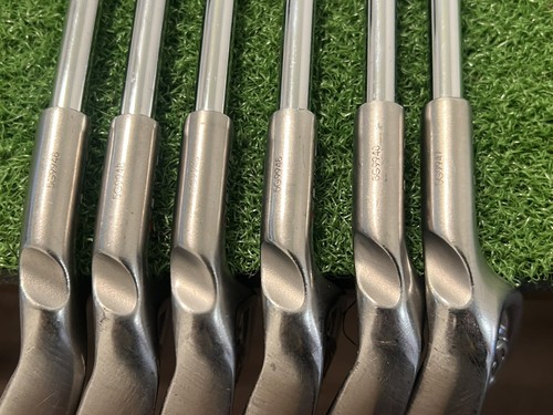 Ping Golf i15 Red/Blue Dot Iron Set 5-PW Right Handed Steel AWT Stiff Flex Used - Picture 7 of 9
