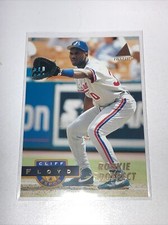 1994 Pinnacle Baseball Cliff Floyd Rookie Prospect Card #392 Montreal Expos RC. rookie card picture