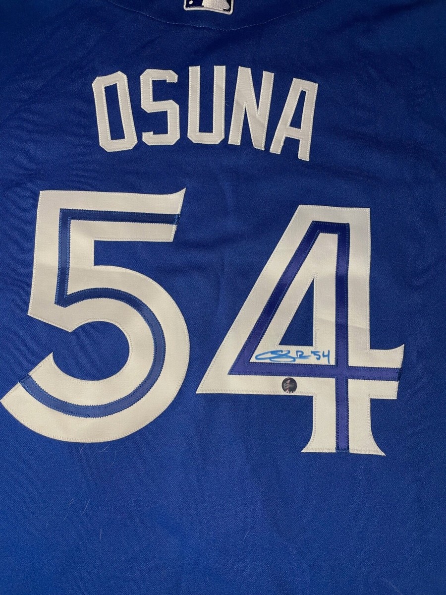 ブルージェイズ OSUNA 54 サイン入りユニフォーム ブルージェイズ OSUNA 54 サイン入りユニフォーム