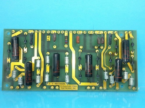 TEKTRONIX 576 CURVE TRACER LV RECTIFIERS CIRCUIT BOARD 670-1021-00 ASSY - Picture 1 of 4