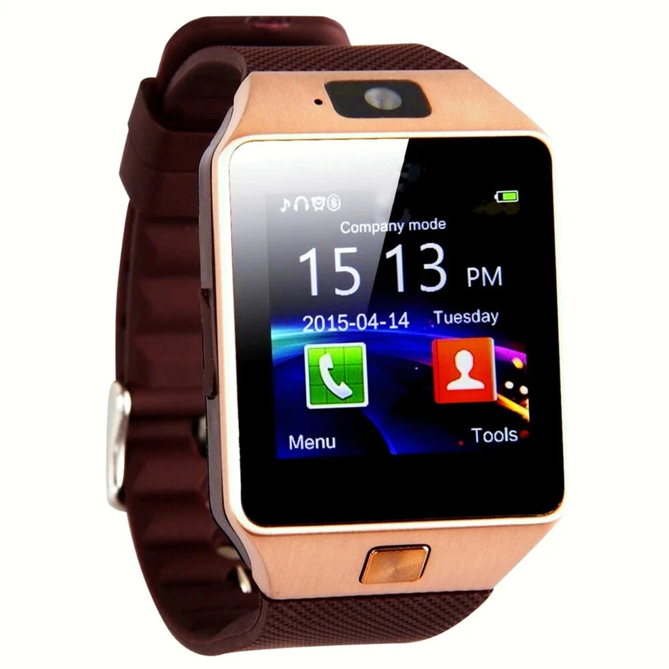 Padgene DZ09 Bluetooth Smart Watch with Camera - Image 2 of 4