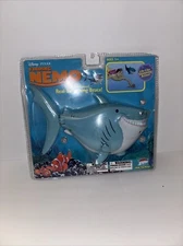 Disney Pixar Finding Nemo Bruce Shark Real Swimming 8" Long Back Flipper Propels