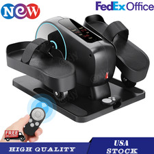 2 in 1 Under Desk Elliptical Machine, Ellipse Leg Exerciser for Seniors Adults