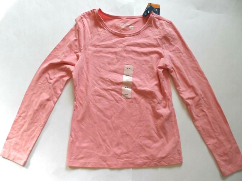 High Sierra Girl's Long Sleeve Tee, Pink, Size: XL (16)  ()