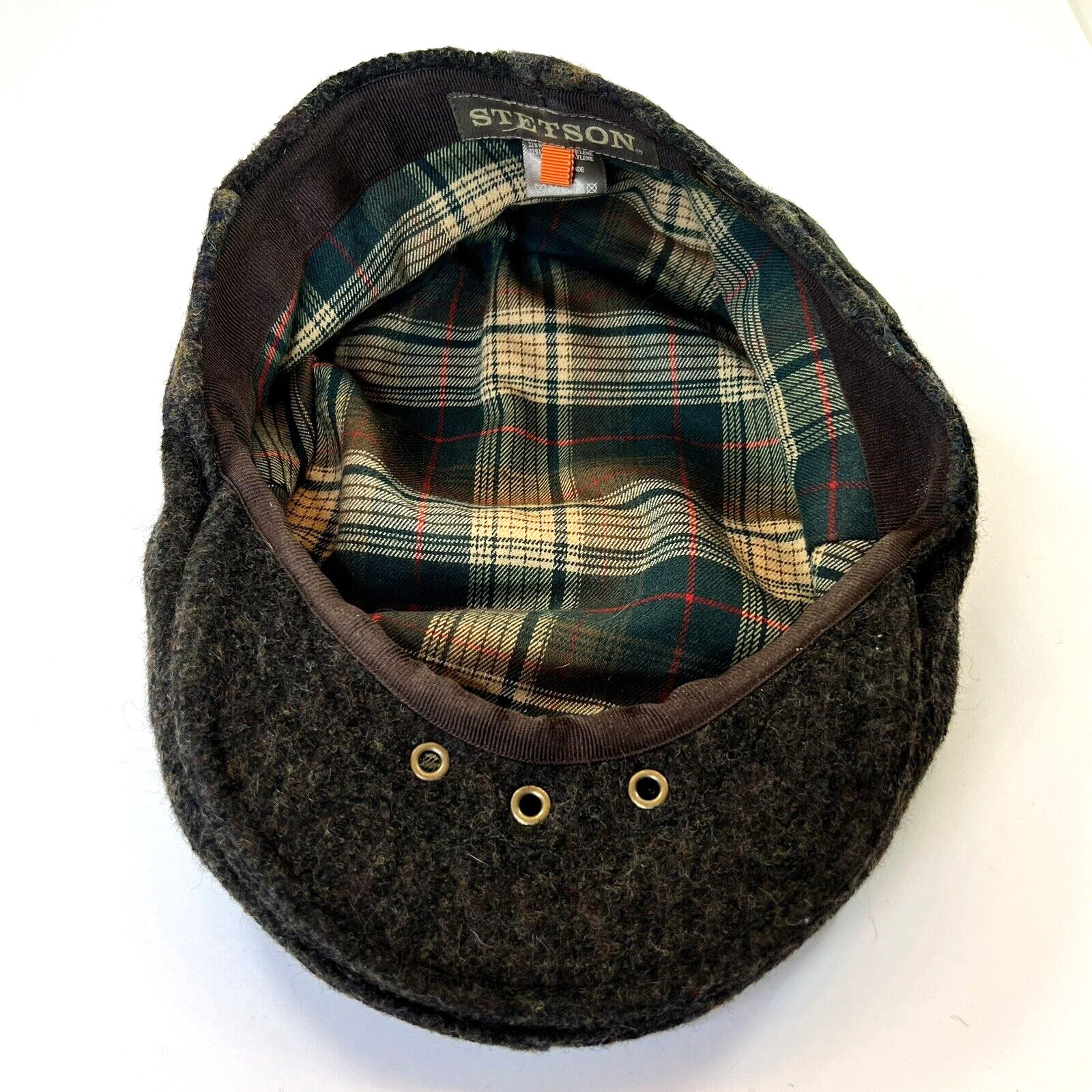 Stetson Wool Blend Patchwork Newsboy Driving Cabb… - image 9