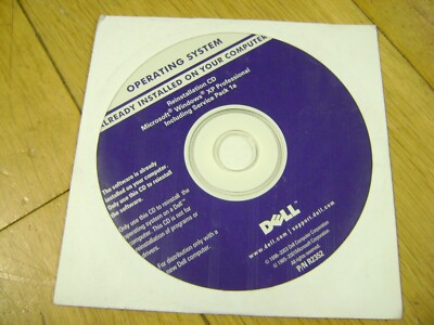 Microsoft Windows XP Professional Reinstallations CD mit Service Pack 1a