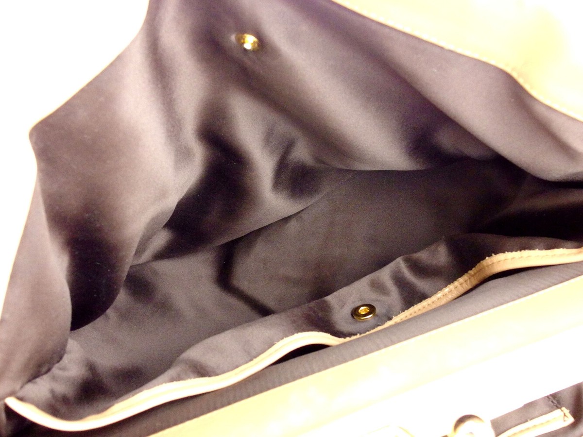 miu miu Tote Bag logo pink beige leather Authentic used T9872 | eBay