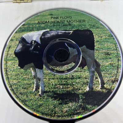 PINK FLOYD ATOM HEART MOTHER CD WOODEN SHAPED BOX SET RARE