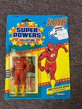 Vintage 1984 Kenner DC Super Powers The Flash Action Figure, unopened