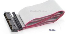 24 inch 40-Pin Male to Female IDE PATA Extension Flat Ribbon Cable, FI-024