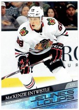 2020-21 UD Young Guns French Francaise Jeunes Loups MacKENZIE ENTWISTLE #471 RC