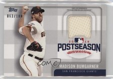2017 Topps Postseason Performance Relics 63/100 Madison Bumgarner #PPR-MB 1cc7