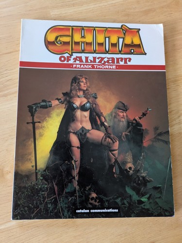 Ghita Of Alizarr 1 (Frank Thorne) Catalan Communications May 1985 1st Printing
