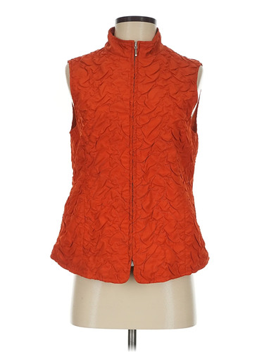 Catherine Stewart Women Orange Cardigan S