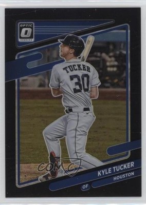2021 Panini Donruss Optic Black Prizm 6/25 Kyle Tucker #141 2s2