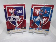 (2) 2024 Crusade Red Jace Bohrofen Chase Dollander Blue Jays Rockies RC /299