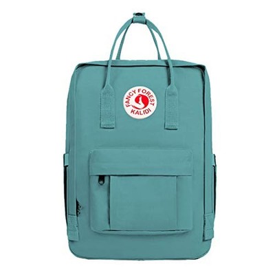 KALIDI Casual Laptop Backpack 15 Inches Square Daypack Totepack Travel Bag