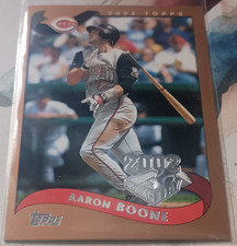 Topps Boone Reds & Fleer Fortugno Rookie Angels Yount Brewers MLB 3 Card Lot