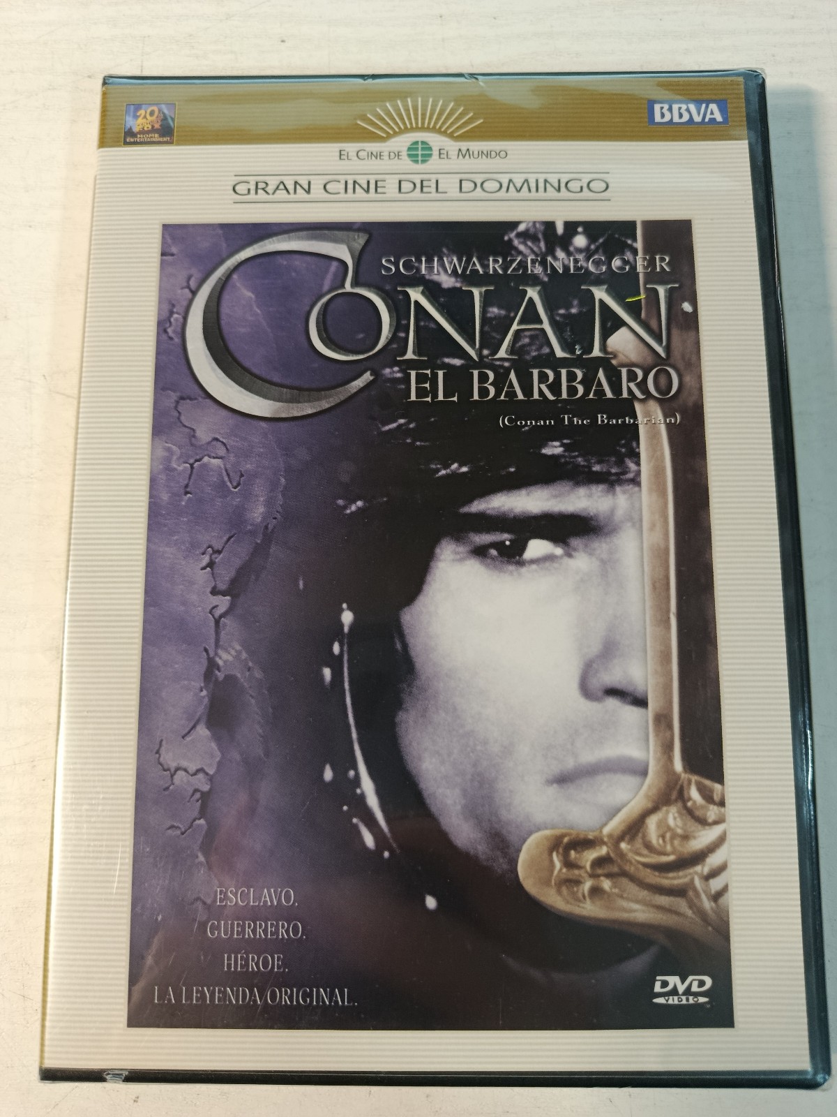 Conan the Barbarian DVD Region 2 Action Adventure New English Spanish