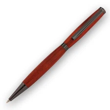 Slimline Pen Kit, Gun Metal Finish, Single Kit, Legacy Woodturning