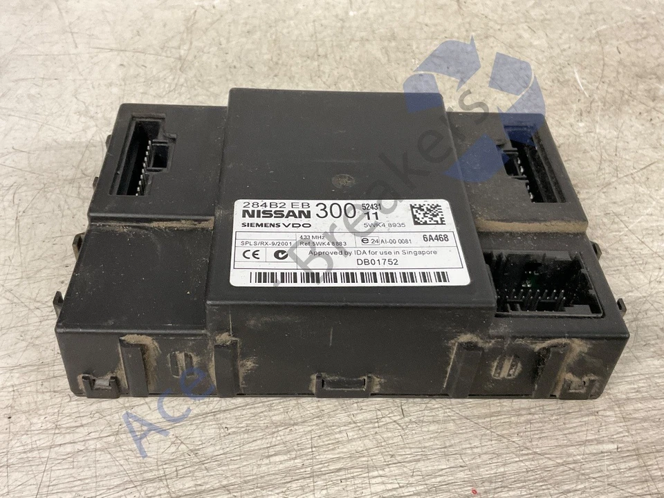 Nissan Navara 04-11 Pre-Facelift BCU BCM 284B2EB300 - Image 2 of 4