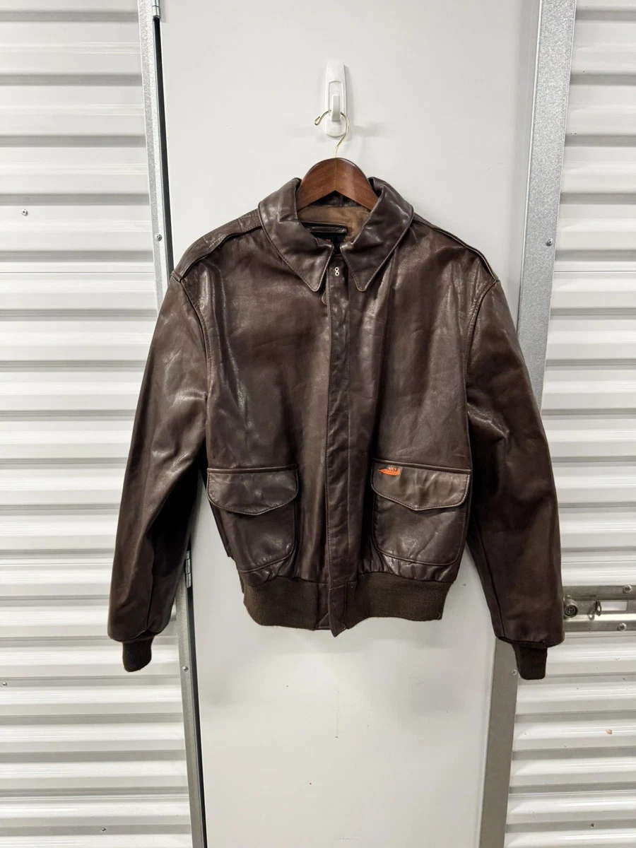 な*み様 90s avirex real leather flight jack な*み様 90s avirex real leather flight jack