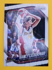 2025 Panini WNBA Prizm Nancy Lieberman #34 White Seismic Mercury