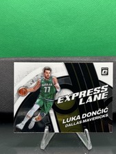 Luka Doncic #7 Express Lane 2021-22 Donruss Optic Dallas Mavericks