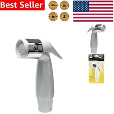 Kitchen Faucet Sprayer Head Danco 88740 White Durable Plastic Thumb Action
