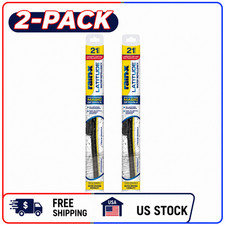 2 Pack Rain-x Latitude 21 Inch 2-in-1 Front Windshield Wiper Blade Premium Beam