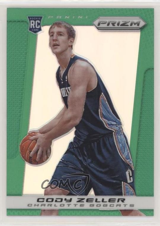 2013-14 Panini Prizm Retail Green Prizm Cody Zeller #264 0ni9
