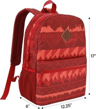 NWOT Lightweight Backpack with Colorful Southwestern Pattern and Bottle Pockets