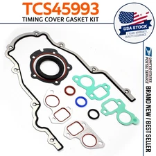 TCS45993 Engine Timing Cover Gasket Kit For GM LS LS1 LS2 LS3 4.8 5.3 5.7 6.0L