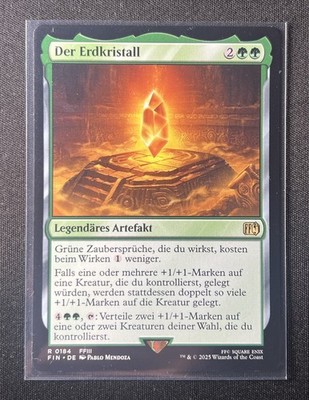 MTG | Magic: The Gathering |  Der Erdkristall | Final Fantasy | R 0184 | DE