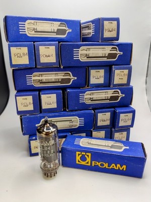POLAM PCL84 TRIODE-PENTODE POWER/OUTPUT VACUUM TUBE = 15DQ8 15TP7 15F4P