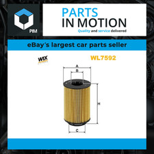 Oil Filter fits ROLLS ROYCE CULLINAN 6.75 2018 on N74B68A Wix Quality Guaranteed