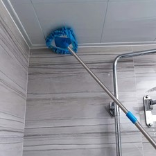 Triangle Retractable Wall Cleaning Mop Ceiling Air Conditioner Dust Removal Mini