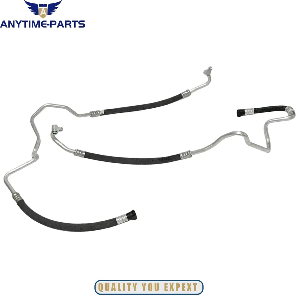 Tubo de entrada y salida de manguera de línea de enfriador de aceite del motor apto para BMW 535i 640i 17227636879 Foto 4 de 4