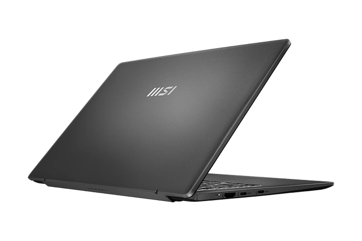 MSI Modern 14" Full HD Ryzen 5 AI Laptop (16GB, 512GB, F2HMG-003AU), Black, — image 4