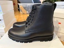 VINCE Commander Plain Toe Boot BLACK SZ 8M 13M