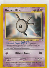 Unown K 58/64  Neo Revelation - Regular - Common - MP on eBay