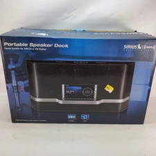 Sirius XM SXABB1 Portable Speaker Dock Sirius Radio Accessory New