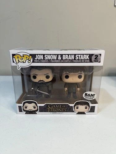 Funko Pop! Jon Snow & Bran Stark (Game of Thrones) 2-pk - BAM Exclusive