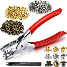 1003Pcs Grommet Tool Kit, 1/4 Inch 6Mm Grommet Eyelet Pliers Kit