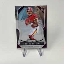2019 Panini Prizm Dwayne Haskins Rookie Card Base #303 Washington Pittsburgh
