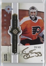 2023-24 Ultimate Collection 2023-24 Update Gold 29/49 Samuel Ersson Auto 0r46