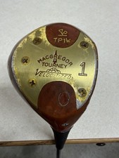 MacGregor Tourney Velocitized Persimmon Driver TP1W RH Steel